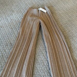 Naked Wardrobe ribbed sweat pants NWT